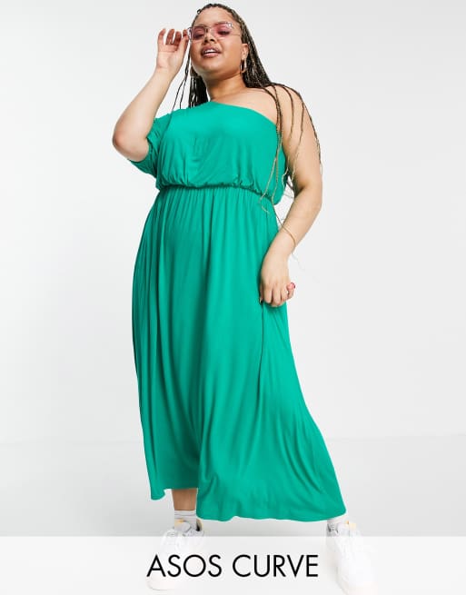 Jade green plus size dress sale