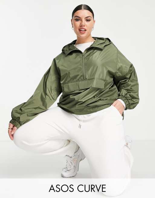 Asos curve sale raincoat