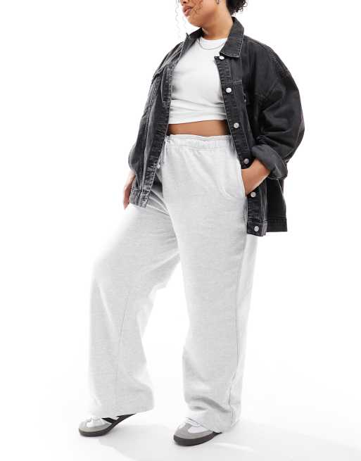 ASOS DESIGN Curve oversized 90s denim jacket in wash black