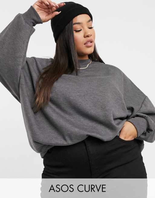 Asos curve online sweatshirt