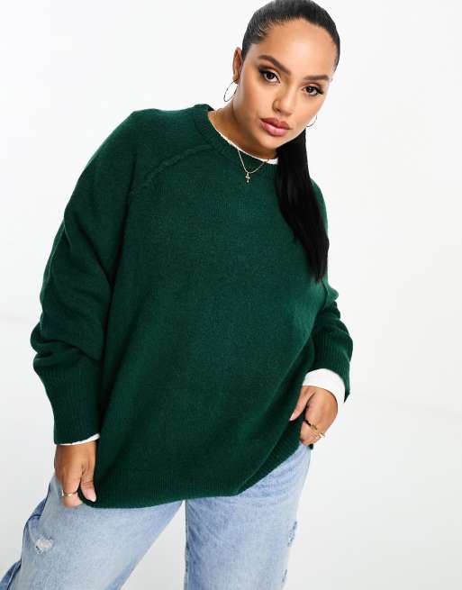 oversized sweater crew neck