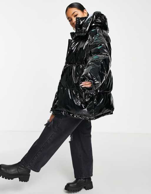 Oversized Puffer Jacket - Luxury Black