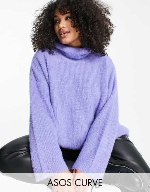 Asos shop purple jumper