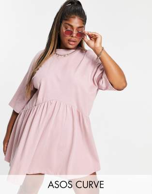 asos curve smock dress