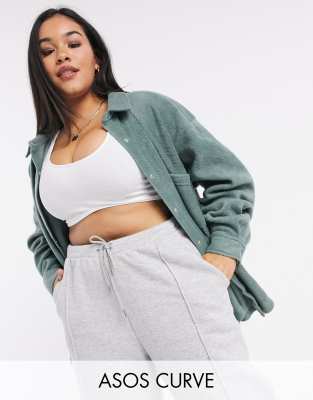 asos plus size coats