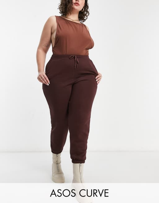 Women's Chocolate Plus Basic Oversized Jogger