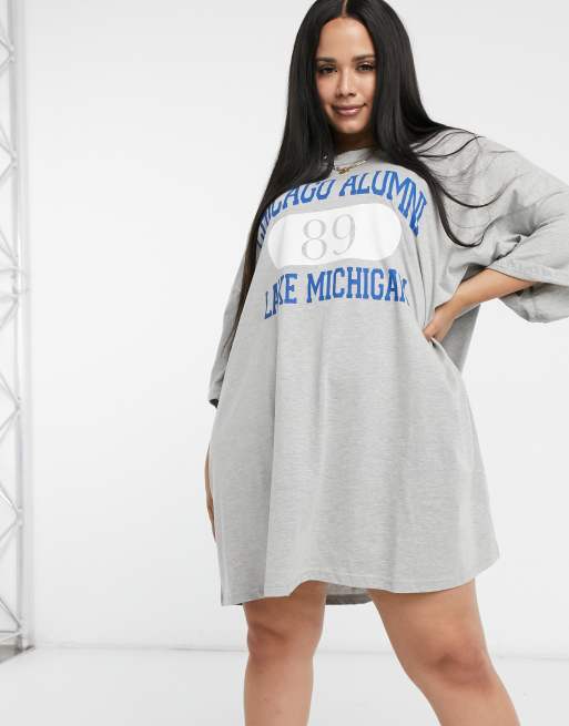 Oversized t 2025 shirt dress asos