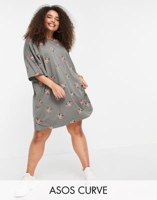 oversized t shirt dresses plus size