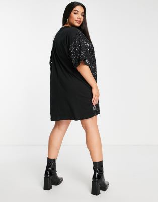 oversized t shirt dresses plus size