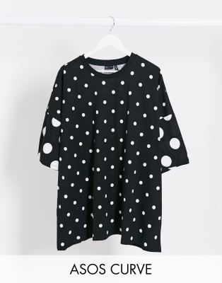 asos polka dot top