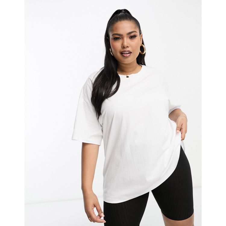 ASOS Design Curve Ultimate Oversized T-Shirt in Black