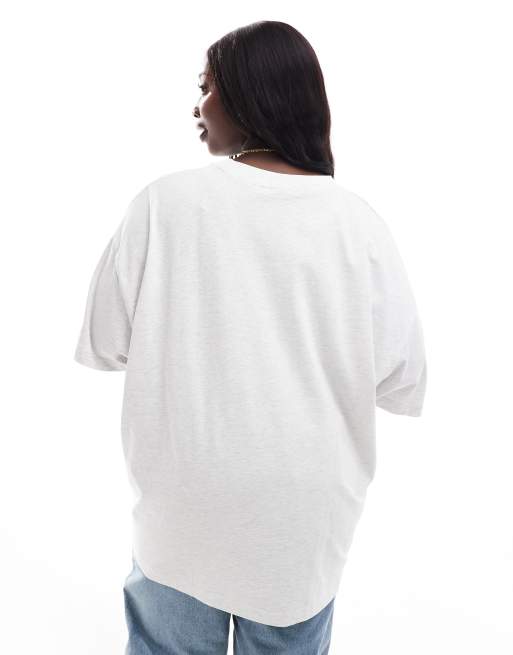ASOS DESIGN Curve oversized t-shirt with happy hour graphic, 2 of 4