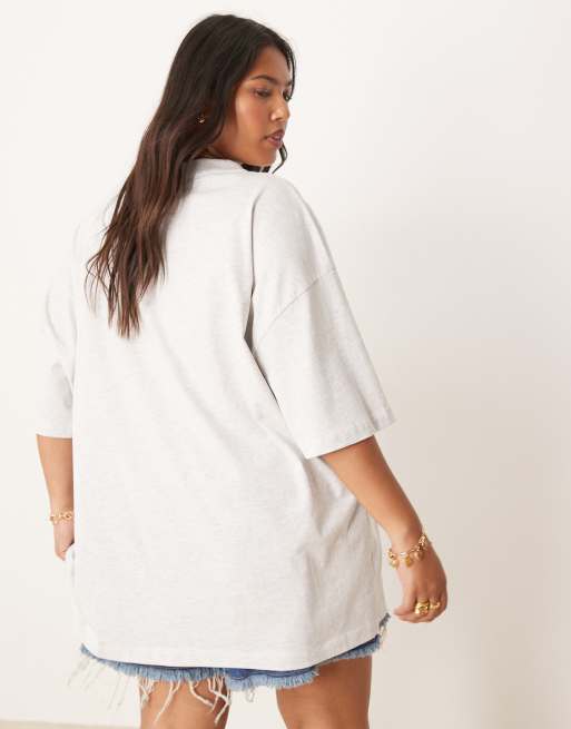 ASOS DESIGN Curve oversized T-shirt with pomodoro tomato graphic