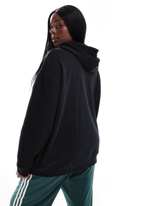 Asos black oversized hoodie sale