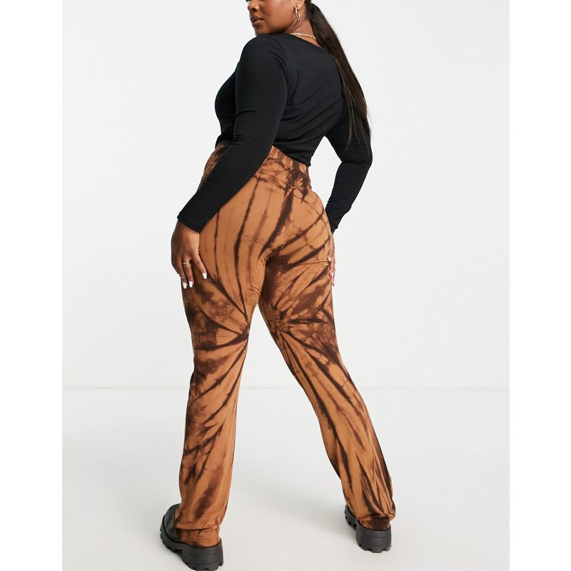 Donna Pantaloni a zampa DESIGN Curve - Pantaloni a fondo ampio tie-dye