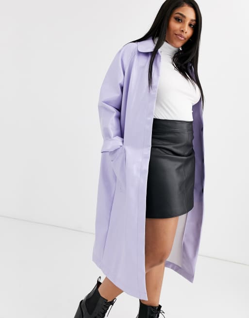 Asos 2024 purple coat