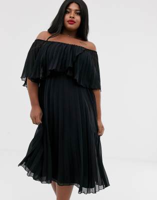 asos bandeau midi dress