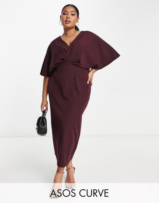 Blouson midi dress hotsell