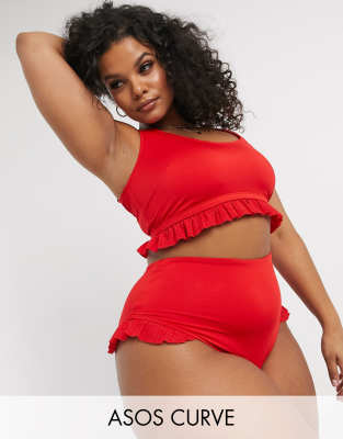 asos plus size swimwear