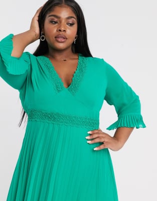 asos emerald green