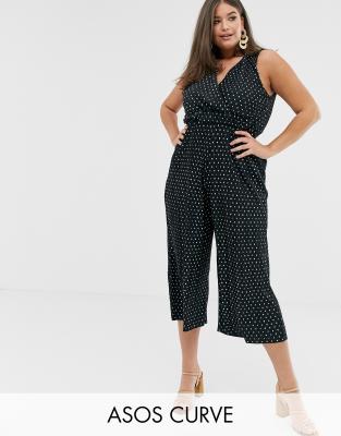 plisse jumpsuit plus size