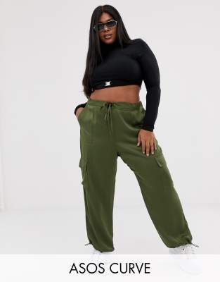 plus size utility pants