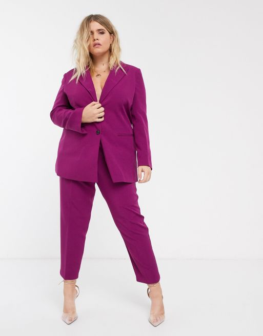 Asos curve hot sale suit