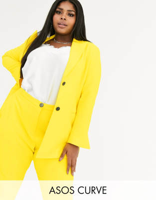 asos curve suit