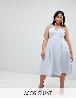 asos grey prom dress