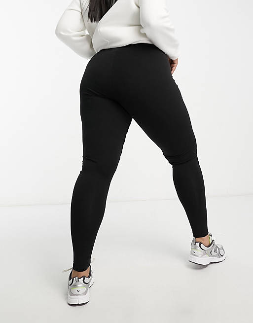 ASOS DESIGN Curve premium supersoft leggings in cotton modal