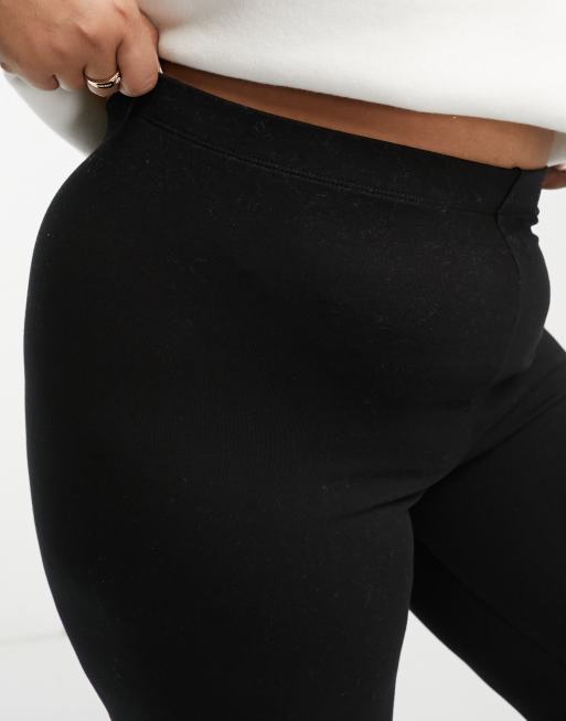 ASOS DESIGN Curve premium supersoft leggings in cotton modal