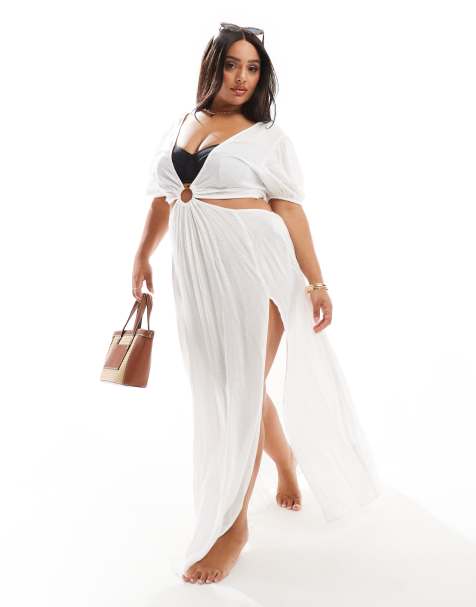 Plus Size Beach Dresses Shop at ASOS