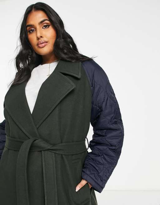 Asos curve winter on sale coats