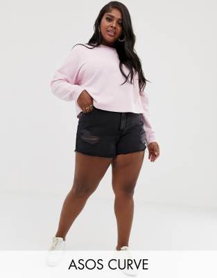 asos curve shorts