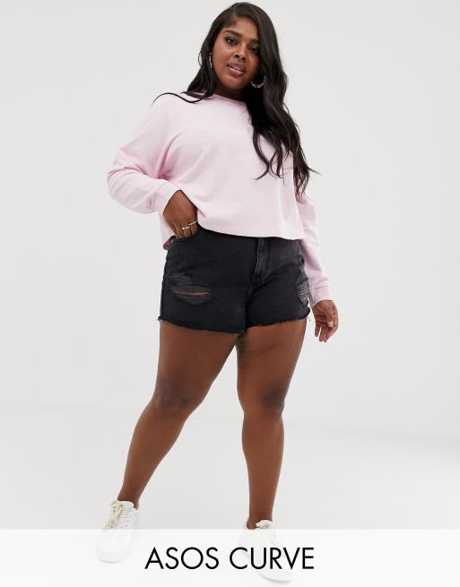 Asos plus store size shorts