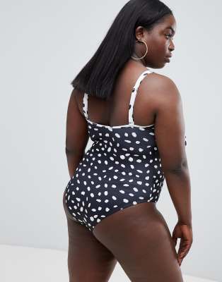 asos curve swimwear