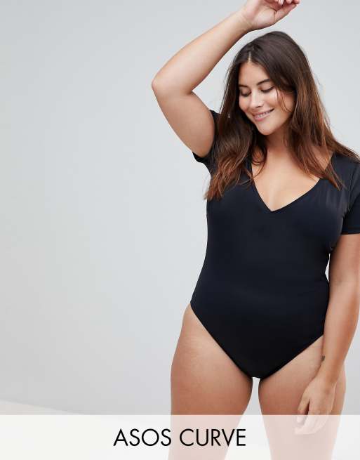 asos curve swimwear