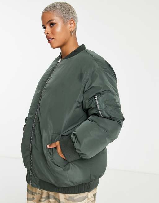 Reversible Quilted Bomber Jacket