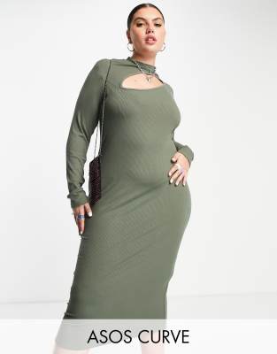 asos curve going out dresses