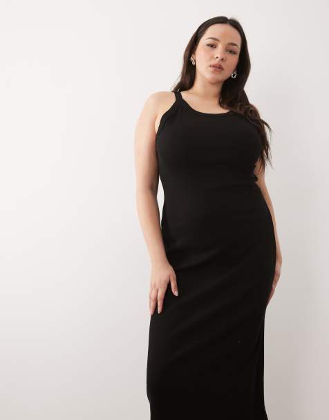 Black Plus Size Dresses & Gowns | Shop at ASOS