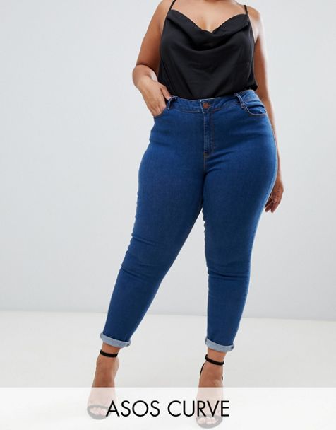 Plus Size Jeans & Denim | ASOS Curve