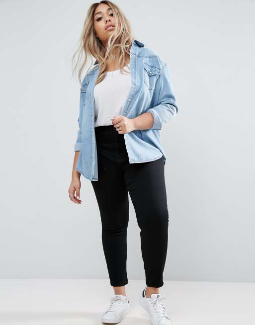 Asos curve best sale ridley jeans