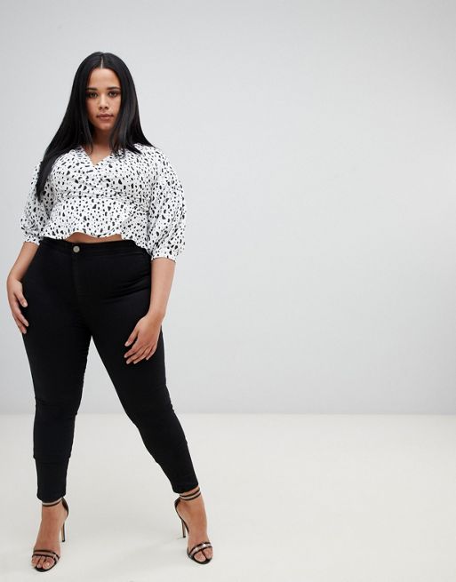 Asos High Waisted Black Jeggings  Female poses, Female pose reference,  Standing poses