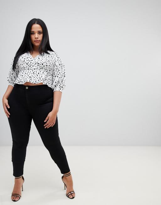 ASOS DESIGN Rivington High Waist Denim Jeggings In White, $14, Asos