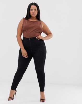 asos curve jeggings