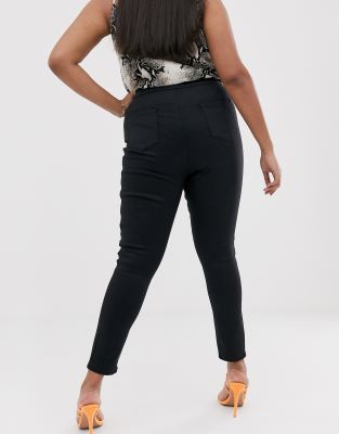 asos black jeggings
