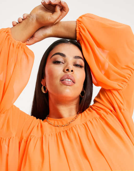 Robe orange fluo hotsell