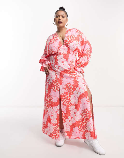 Robe portefeuille trop décolleté hot sale