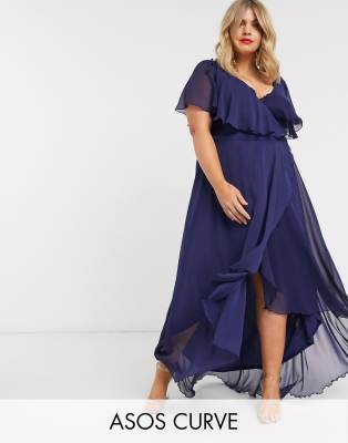 asos curve robe