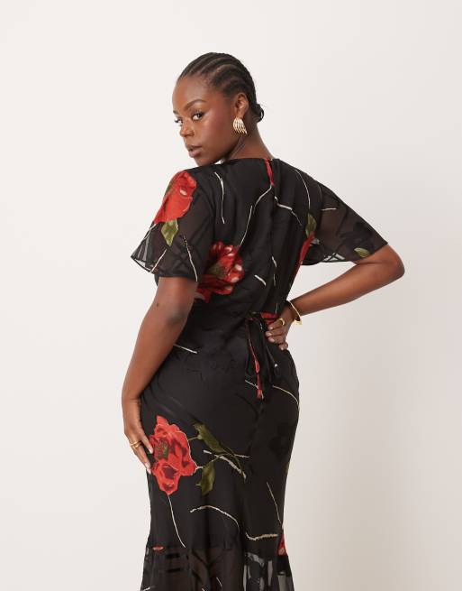 Robe longue ange new arrivals